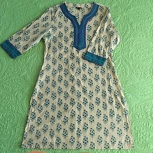 Tan Indian Punjabi Pakistani kurta/Tunic